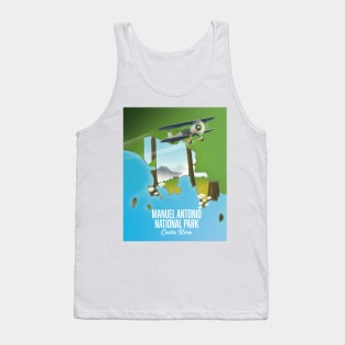 Manuel Antonio National Park map Tank Top